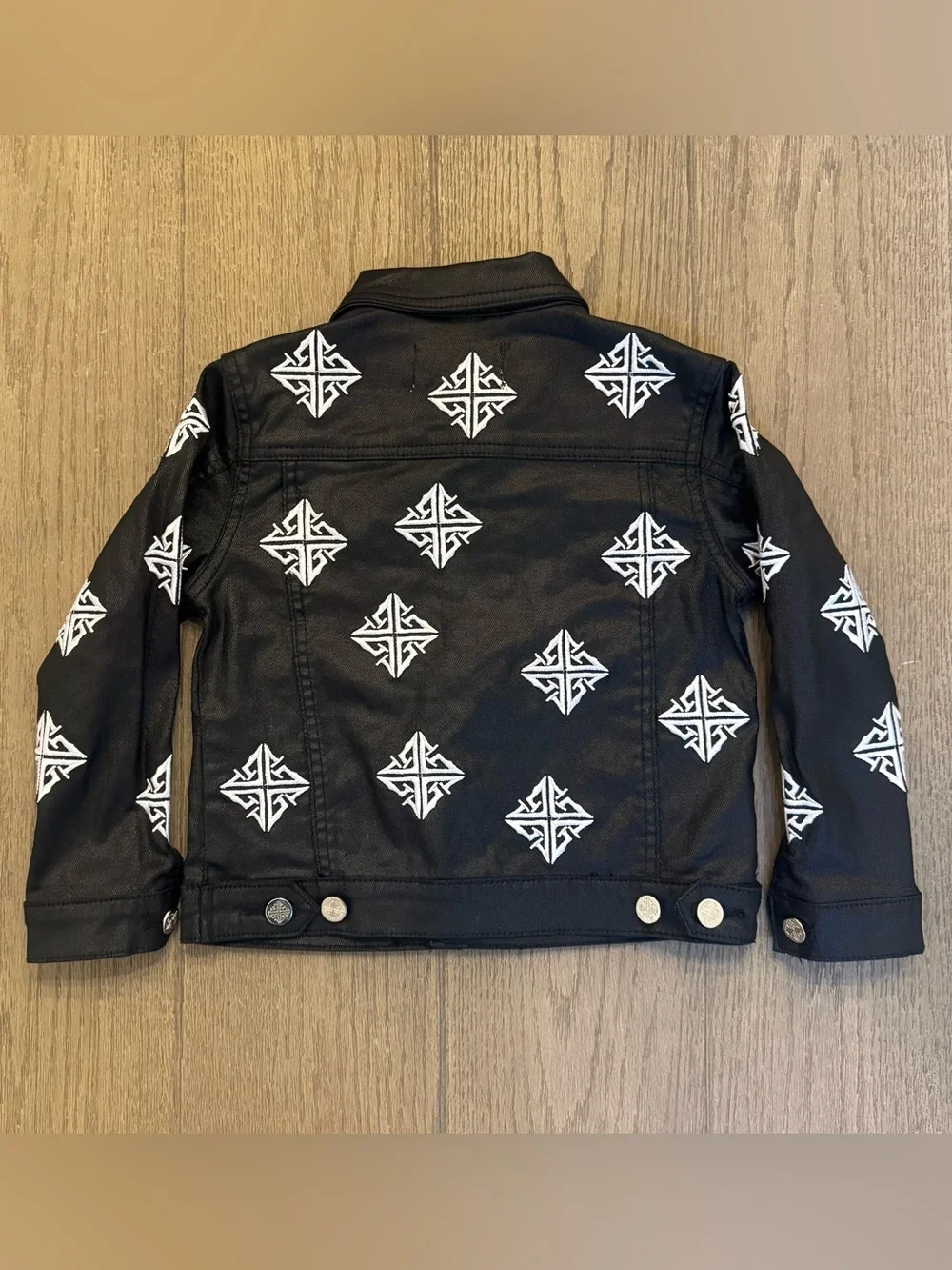 GUAPI KIDS OBSIDIAN WAXED PREMIUM DENIM JACKET Size 5